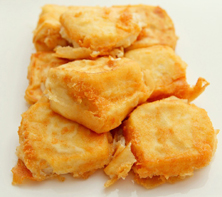 batter fried tofu